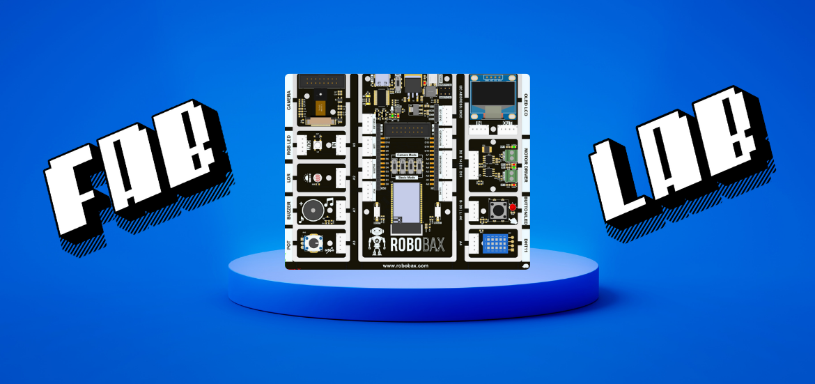 Robobax FabLab Bütünleşik Detaylı Pin Diyagramı